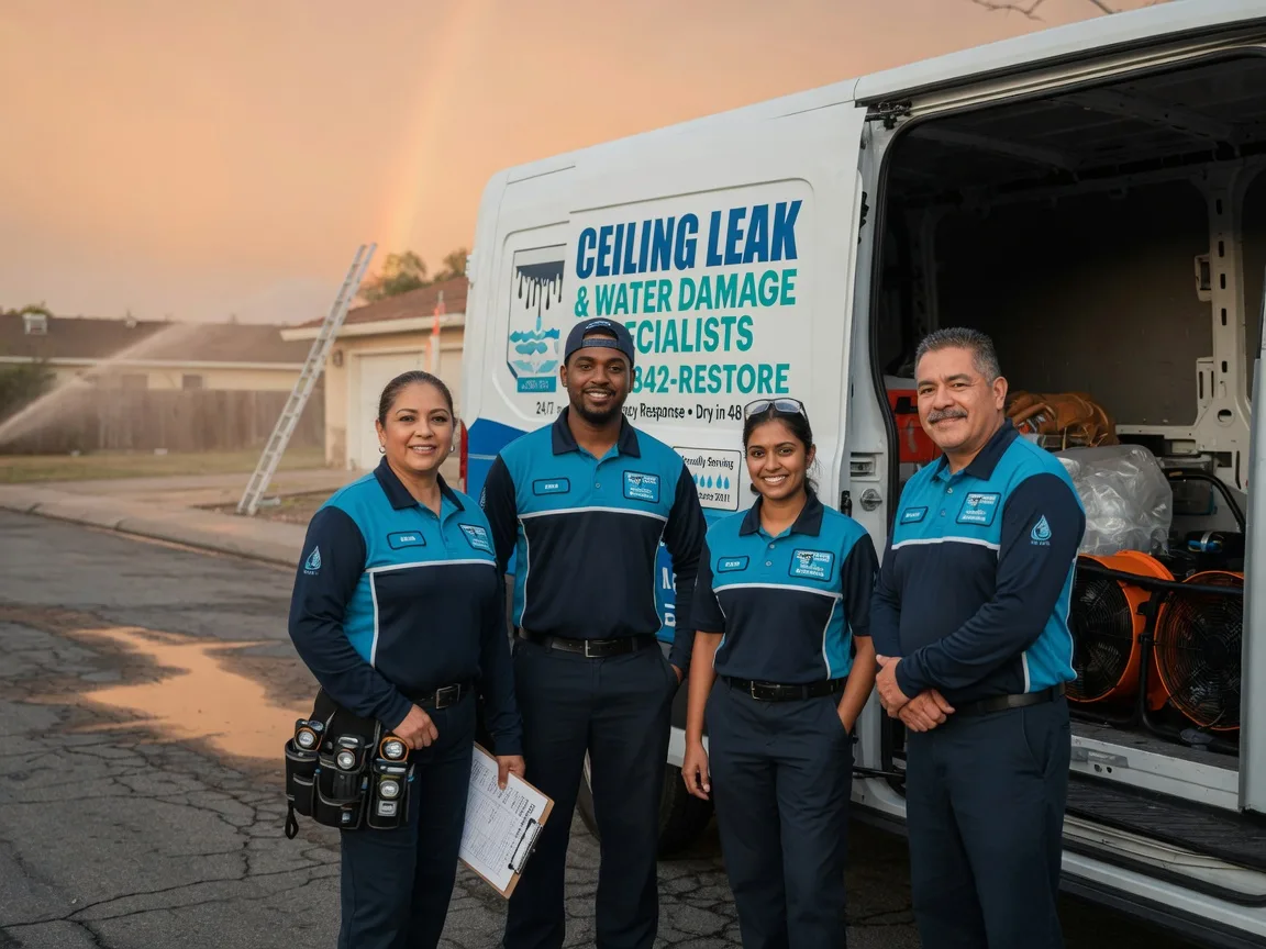 Ceiling Leak Cleanup company in East Walpole, MA