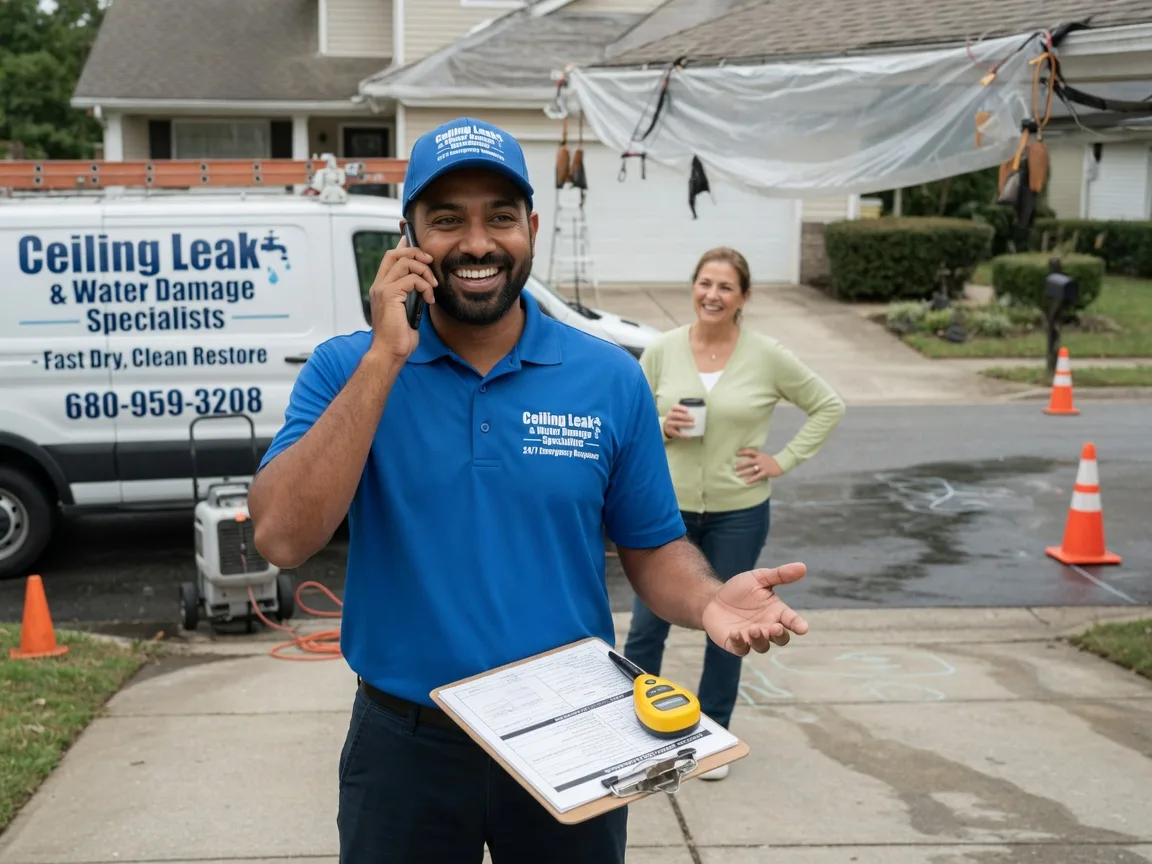 Ceiling Leak Cleanup East Walpole, MA FAQs